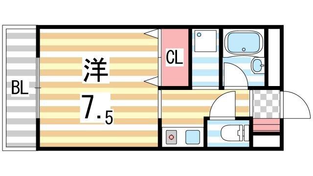 ウェルネス三界（305） 間取り図画像