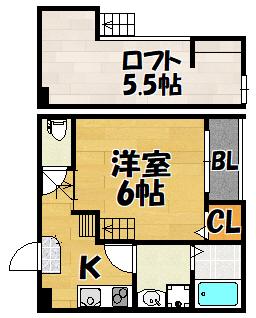 COMFORTIA（102） 間取り図画像