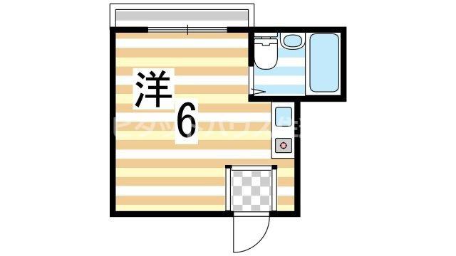 美和コーポ（302） 間取り図画像