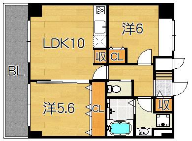 スペイサイドＫ（1002） 間取り図画像