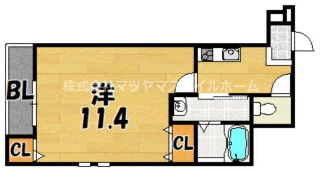 フジパレス吉田本町Ⅰ番館（305） 間取り図画像