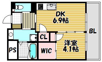 サンメゾン鶴見緑地（207） 間取り図画像