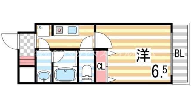 シロハイヌ門真（603） 間取り図画像