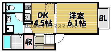 アーク（201） 間取り図画像