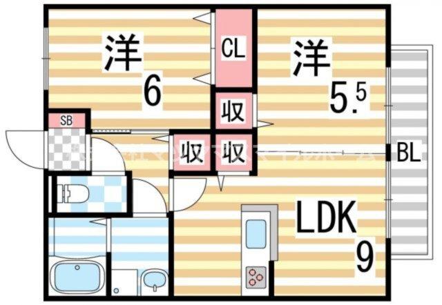 アルシオネ（208） 間取り図画像