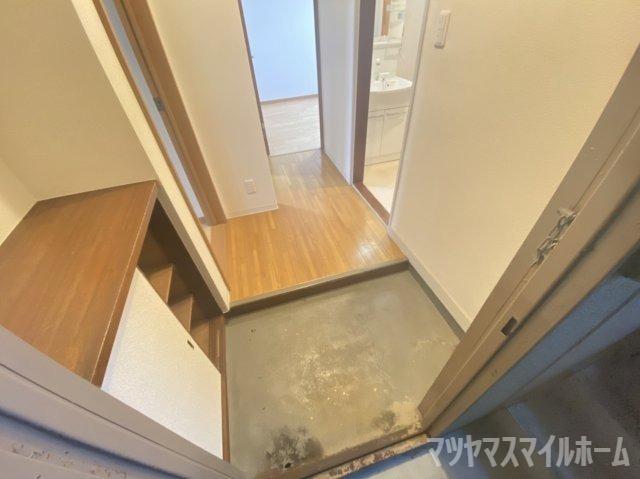 大東市御供田アパート 玄関
