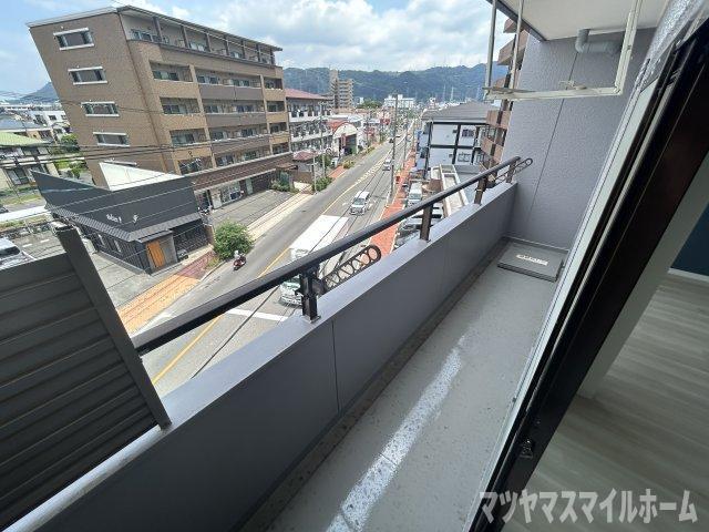 西廣マンション（402） バルコニー