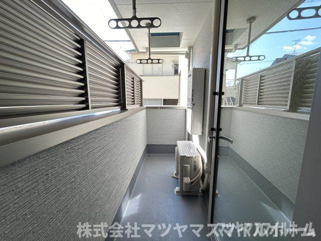 東大阪市鴻池町アパート バルコニー