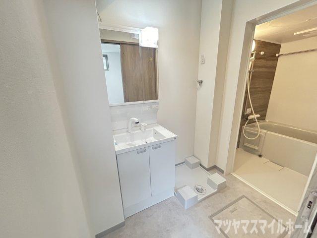 門真市三ツ島アパート 洗面