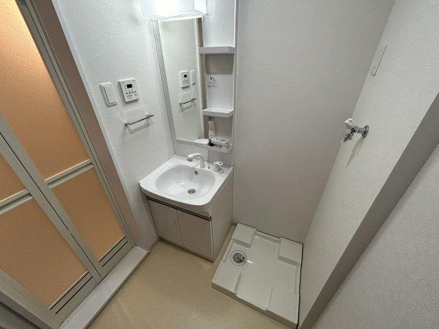 大東市南津の辺町アパート 洗面