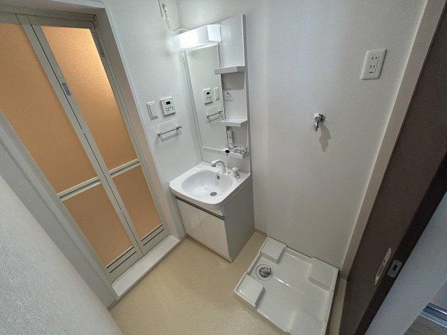大東市南津の辺町アパート 洗面