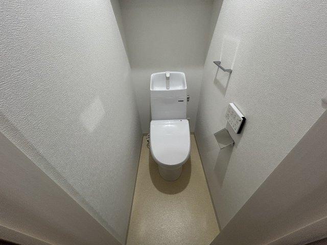 大東市南津の辺町アパート トイレ