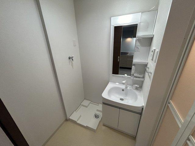 大東市南津の辺町アパート 洗面