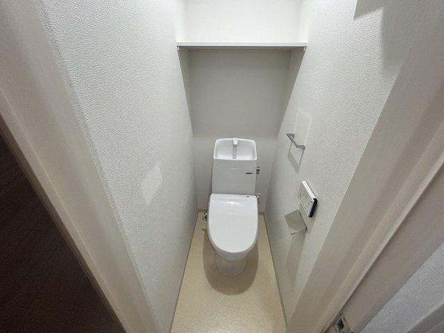 大東市南津の辺町アパート トイレ