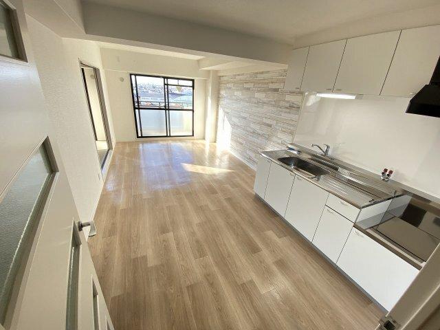 大東市北条マンション リビング