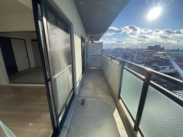 大東市北条マンション バルコニー