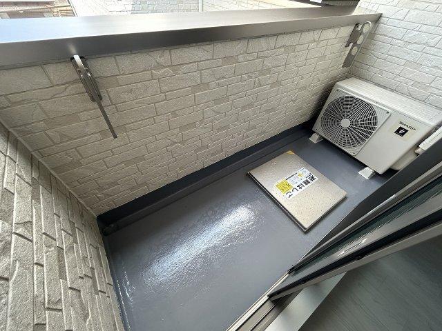 大東市南津の辺町アパート バルコニー