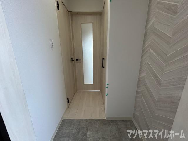 大阪市平野区加美鞍作アパート 玄関