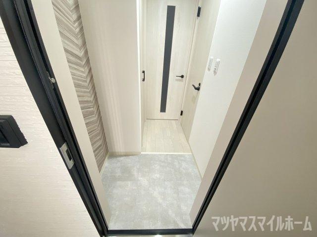大阪市平野区加美鞍作アパート 玄関