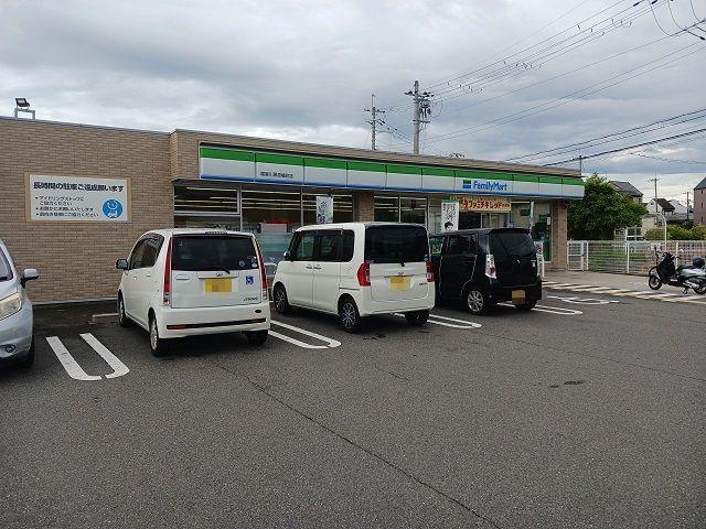 ファミリーマート黒原橘町店様：500m