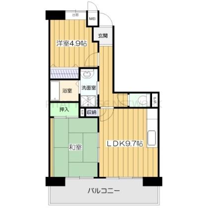  間取り図写真