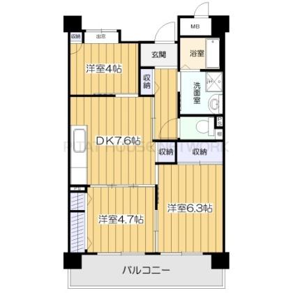  間取り図写真