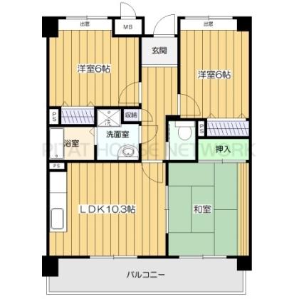  間取り図写真