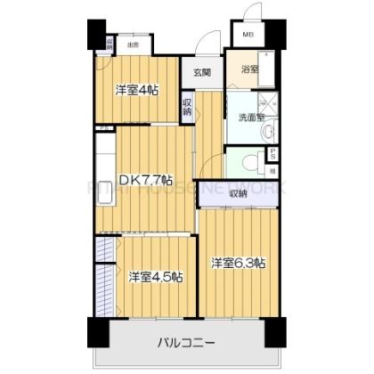  間取り図写真