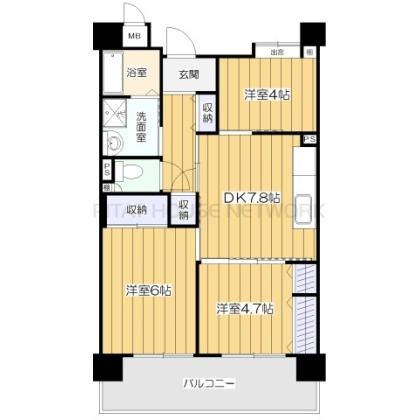  間取り図写真