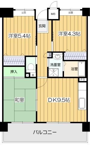  間取り図写真