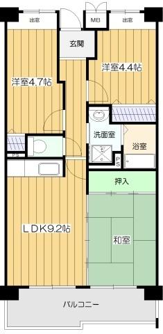  間取り図写真