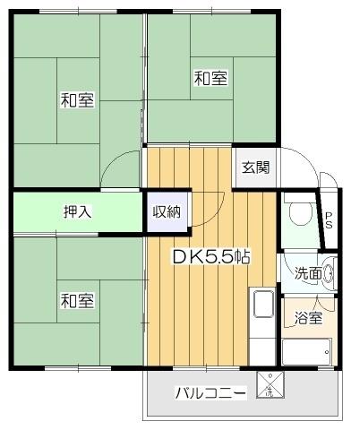 伊丹市鴻池マンション 間取り図画像