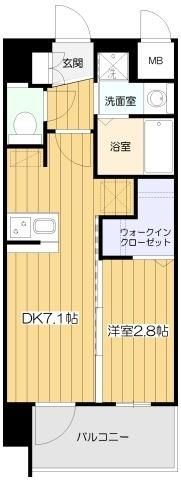 エステムコート新大阪XVIパルス 間取り図画像
