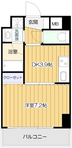 Dolce Vita 新大阪 間取り図画像