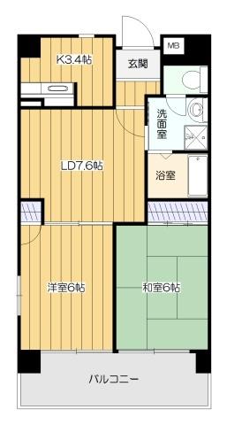 グロリアス北大阪 間取り図画像