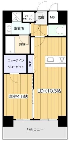 スプランディッド新大阪VⅢ 間取り図画像