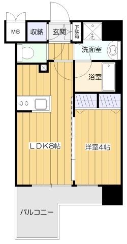 アーバネックス新大阪 間取り図画像