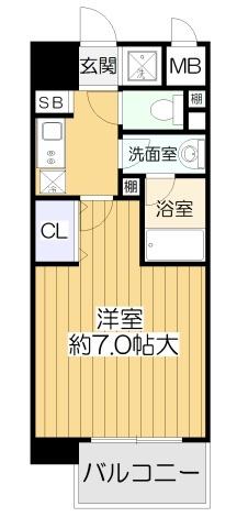 新大阪南グランドマンション 間取り図画像