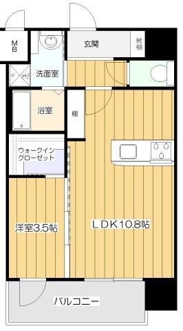 Alivis三国本町 間取り図画像