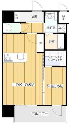 Alivis三国本町 間取り図画像