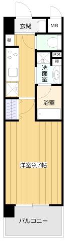 ラルシェパルク新大阪 間取り図画像