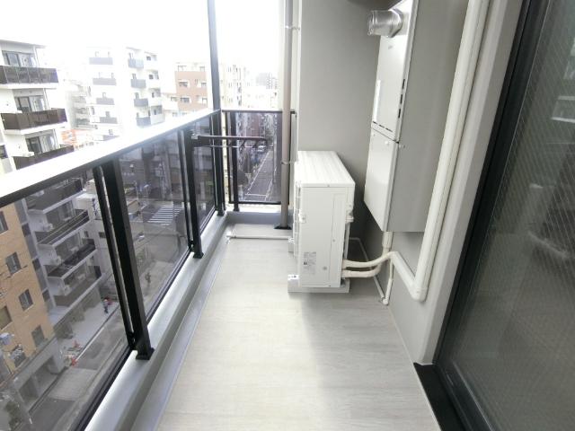 大阪市淀川区西中島マンション バルコニー
