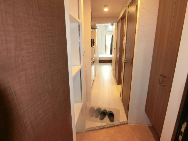 大阪市東淀川区西淡路マンション 玄関
