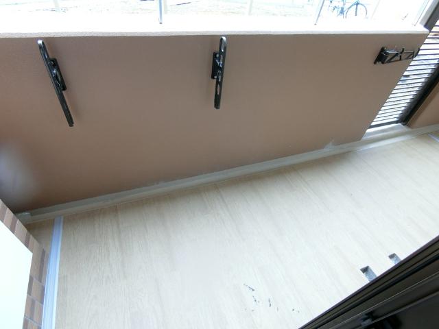 大阪市東淀川区西淡路マンション バルコニー