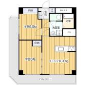 東南角部屋です