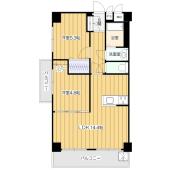 南西角部屋です