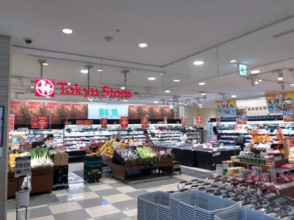 東急ストア　武蔵小山駅ビル：300m