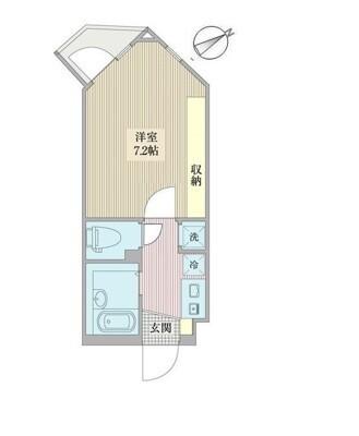 ＣＬＡＳＳＥ（203） 間取り図画像