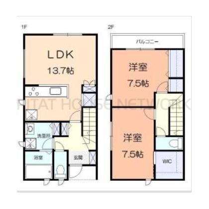  間取り図写真