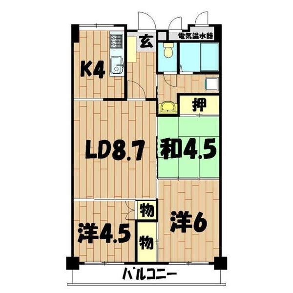 間取り図写真